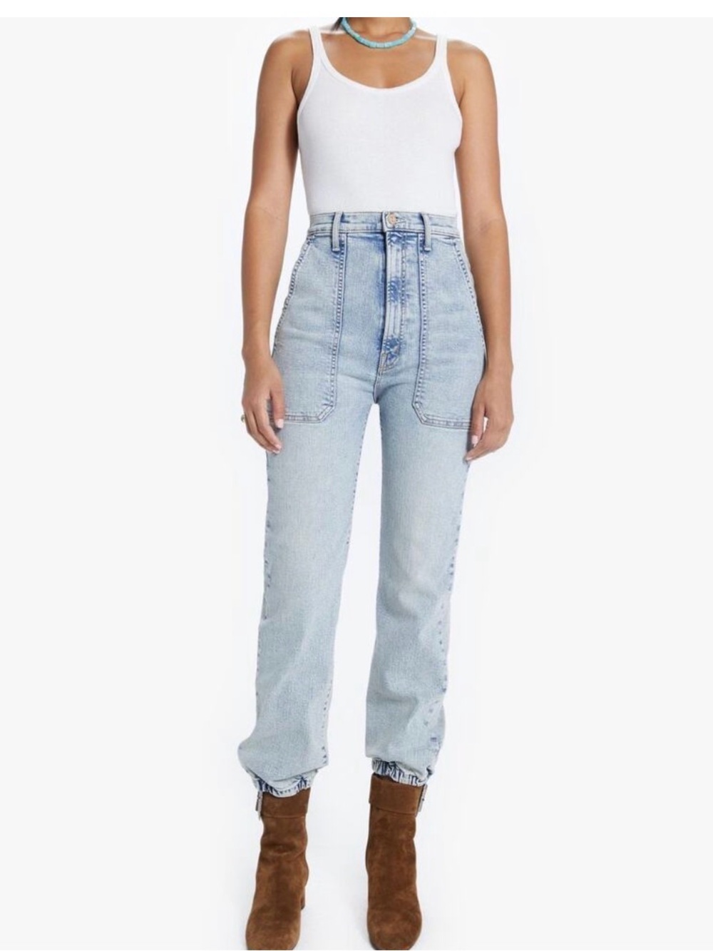 MOTHER The Wrapper Patch Springy Ankle/ Marrakesh Days- 28- MSRP $275